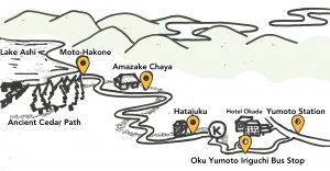 tokaido hiking map