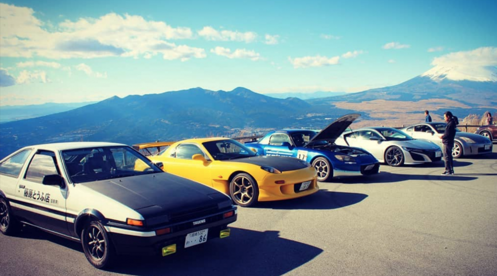 Race Hakone With Initial D Rental Cars - Interest - Anime News Network